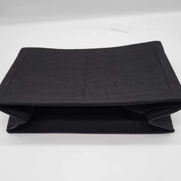 Premium Felt Black XX-Large Handbag Insert Organizer for Totes - Picture 7 of 13